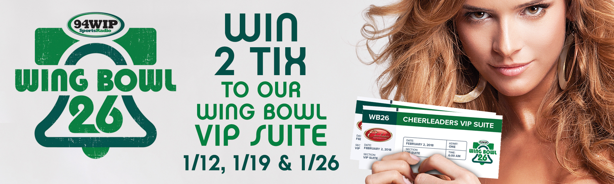 Wing Bowl 26 Suite Ticket Giveaway